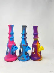 Inside Glass Silicone Cover Straight Water Pipe