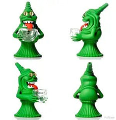 Green Monster Silicone Water Pipe