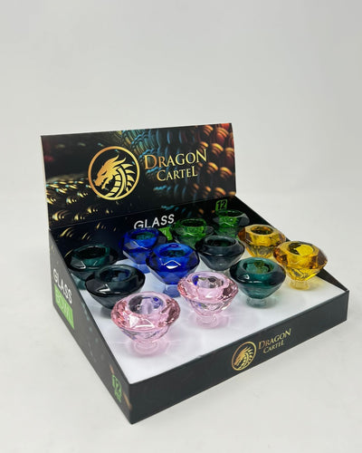 Dragon Cartel Diamond Shape Bowl Display Set 12 Pcs Set