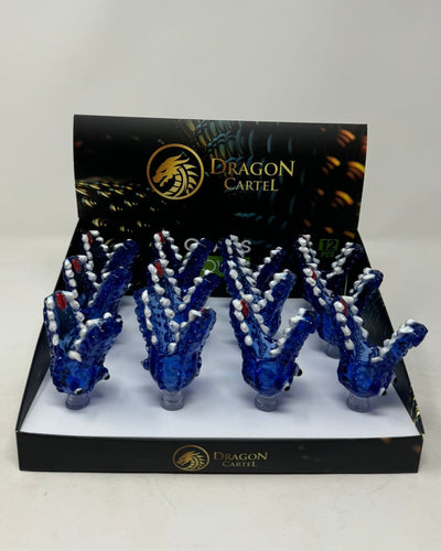 Dragon Cartel Crocodile Head Shape Bowl Display Set 12 Pcs Set