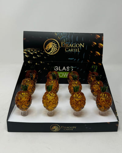 Dragon Cartel Pineapple Shape Bowl Display Set 12 Pcs Set