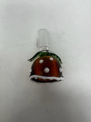 Dragon Cartel Amber Color Flower Bowl Display Set 12 Pcs Set