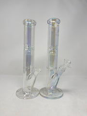 Electroplated Tree Perc Straight Tube