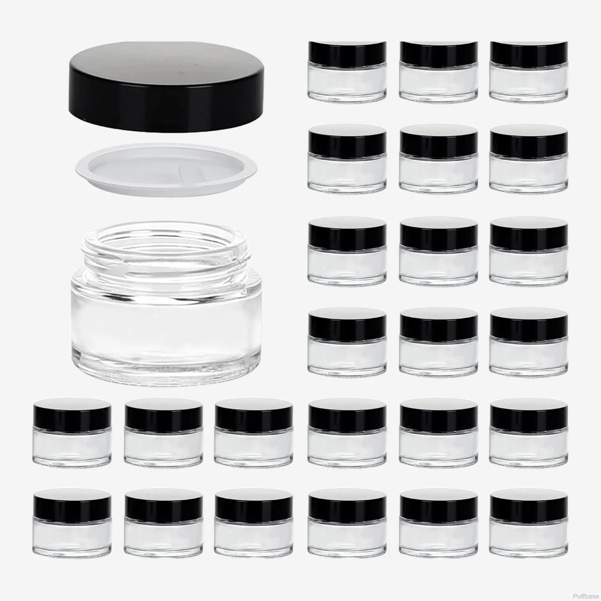 1 oz Glass Jar with Lid