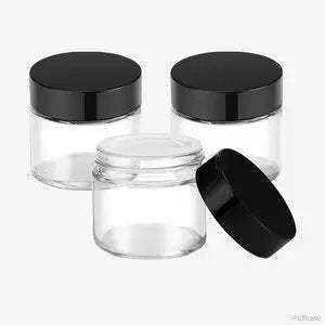2 oz Glass Jar with Lids