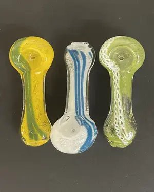 3 Inch Frit Strip Hand Pipe