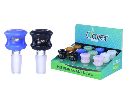 Clover Color Tube Bowl Display Set 12 Pcs Set