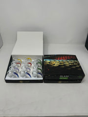 Dragon Cartel Cup Shape Swirl Horn with Screen Bowl Display Set 12 Pcs Set