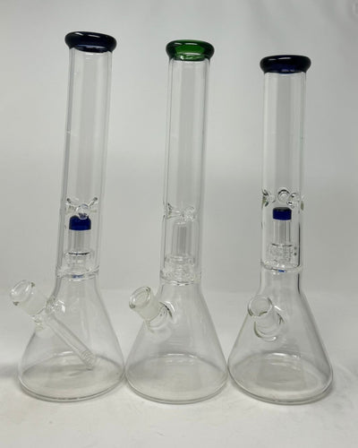 5MM Showerhead Perc Beaker Bong