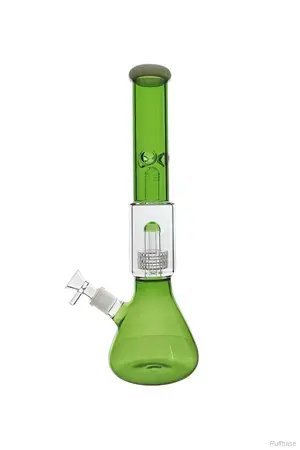 14 Inch Double Chamber Beaker Bong