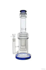 Triple Layer Honeycomb Straight Bong