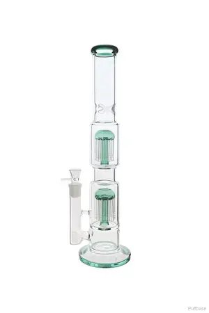 18 Inch Double Tree Perc Bong