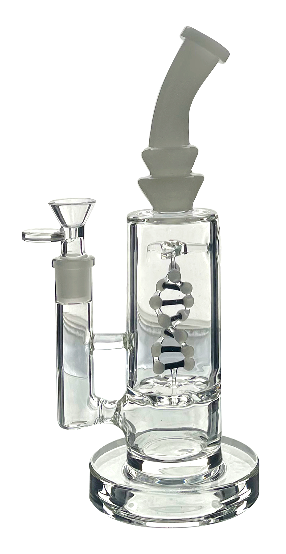 BEND COLOR MOUTHPIECE WITH TURBINE AND DNA PERC